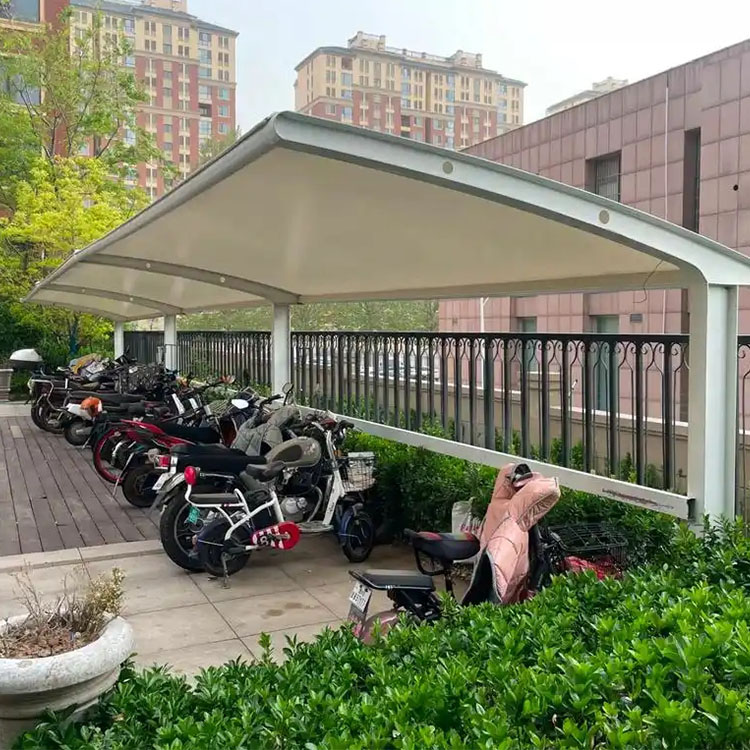 宜良县膜结构电动车棚